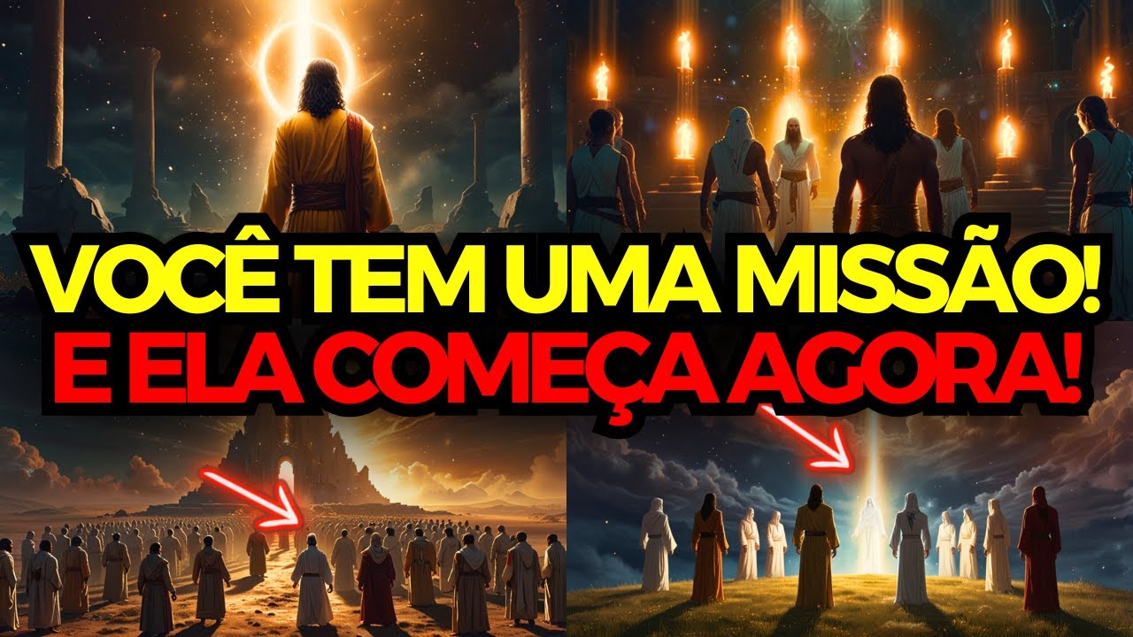 ESCOLHIDO, VOCÊ NÃO VEIO POR ACASO — DEUS ESTÁ REVELANDO POR QUE TE ENVIOU À TERRA!