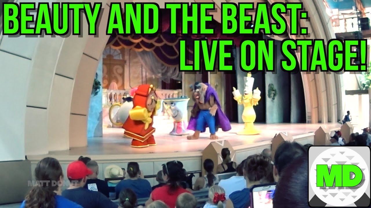 Beauty and the Beast: Live on Stage! - Full Show - Walt Disney World Disney's Hollywood Studios 2016
