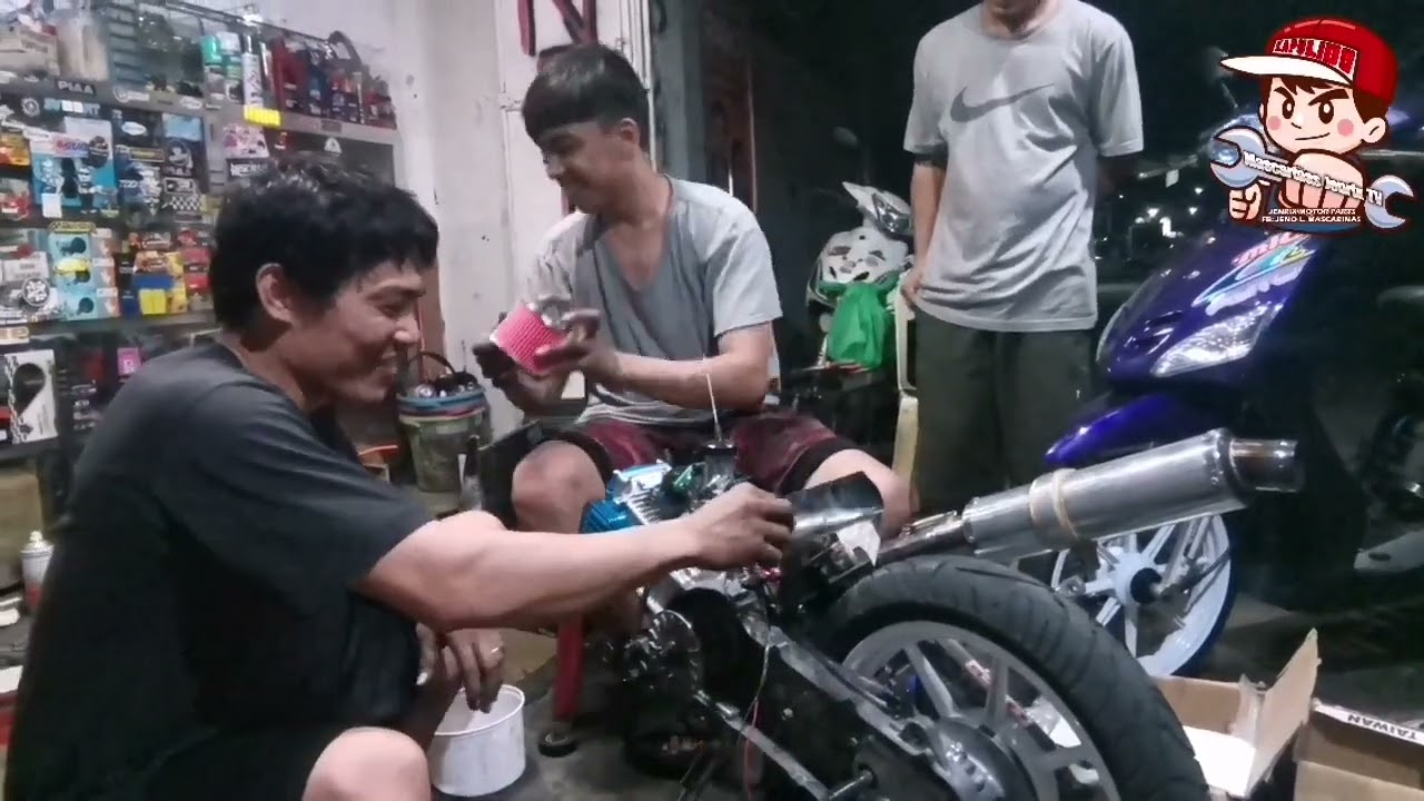YAMAHA MIO SPORTY 232CC 4 VALVES W/ RADIATOR HETO PART 2 MGA KAPULIDO