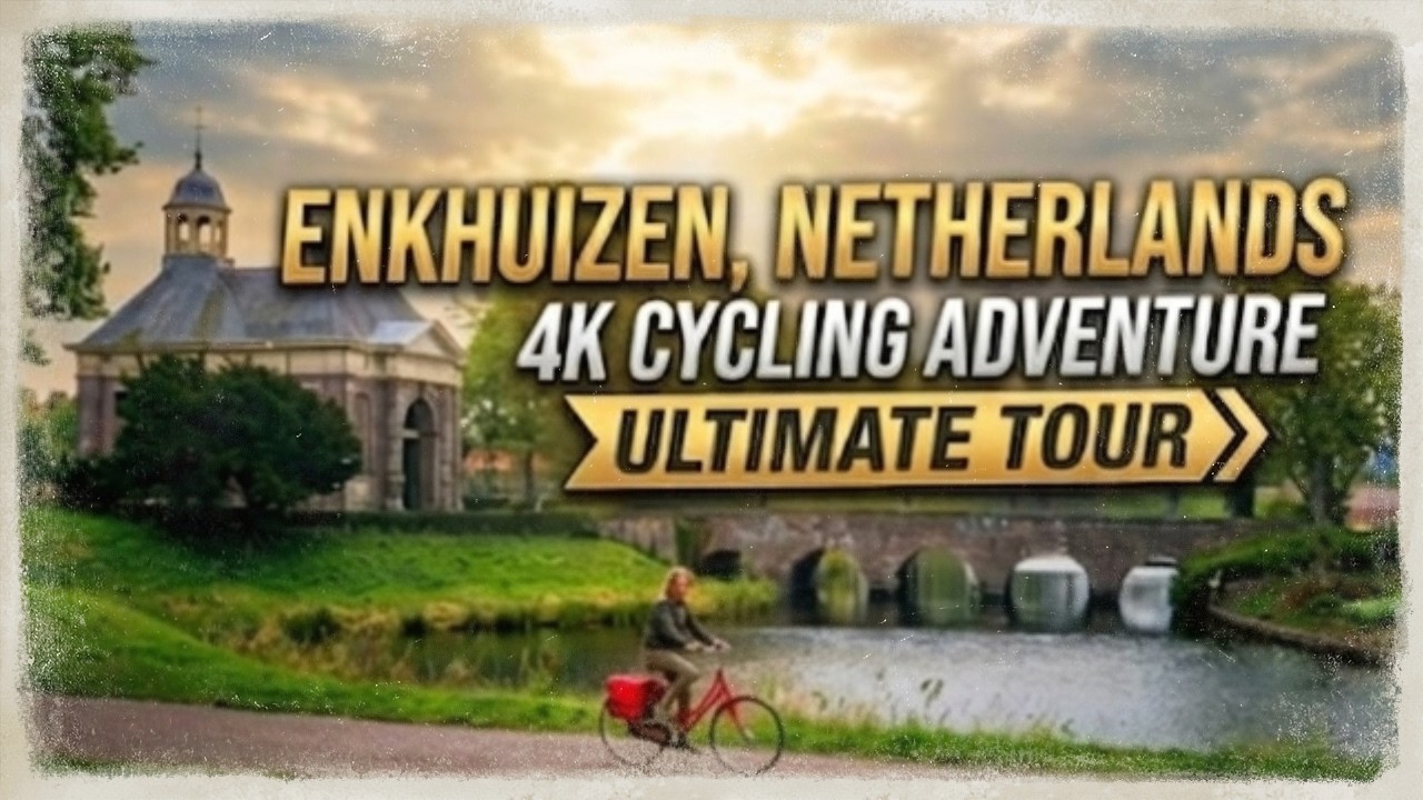 Cycling in Enkhuizen 🇳🇱 | Shot on DJI Osmo Pocket 3 | 4K Cinematic Ride