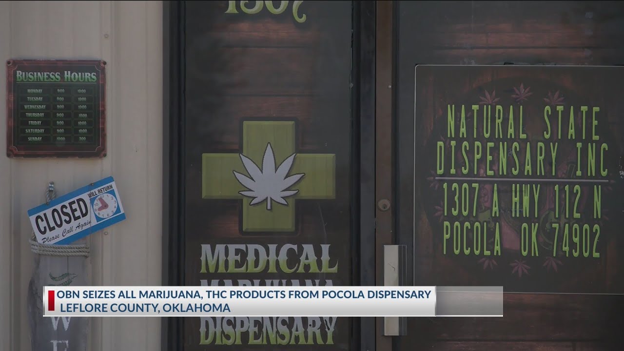 Police: Oklahoma Bureau of Narcotics seizes all marijuana, THC products from Pocola dispensary