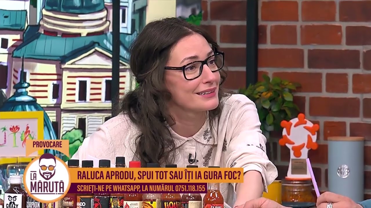 Raluca Aprodu la sosurile picante 🔥