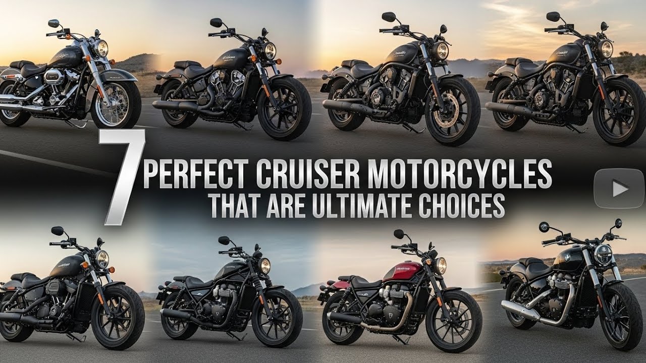 7 Perfect Cruiser Motorcycles That Are Ultimate Choices