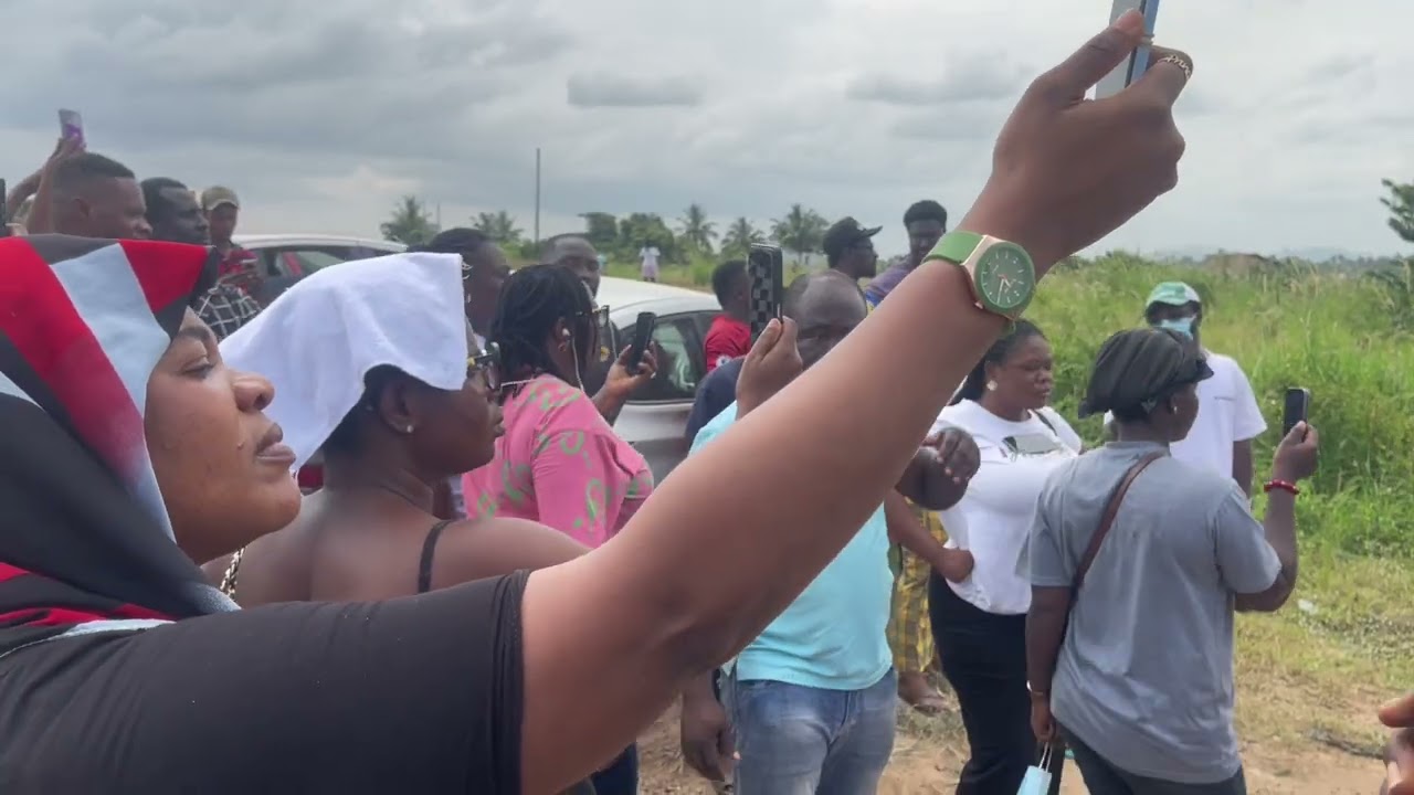 Site Viewing at Amasaman Hobor 