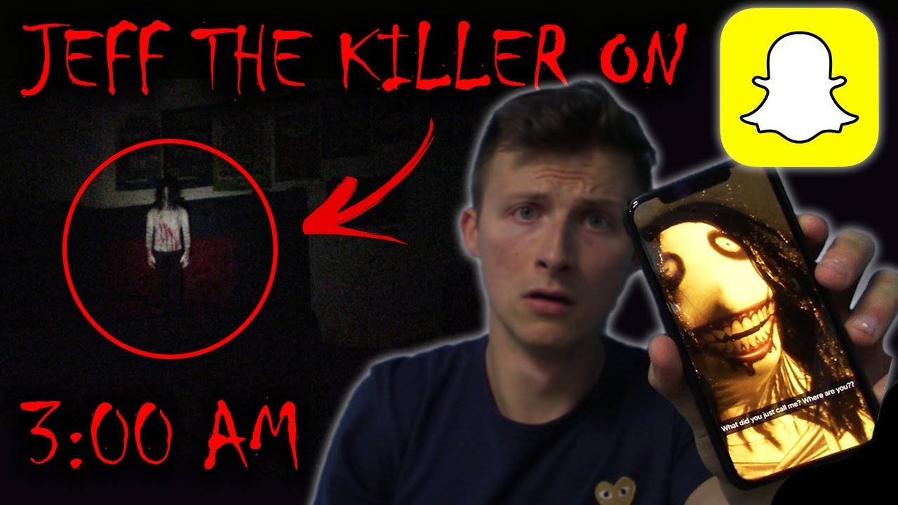 TALKING TO JEFF  THE KILLER ON SNAPCHAT AT 3 AM AND IT GOES HORRIBLY WRONG