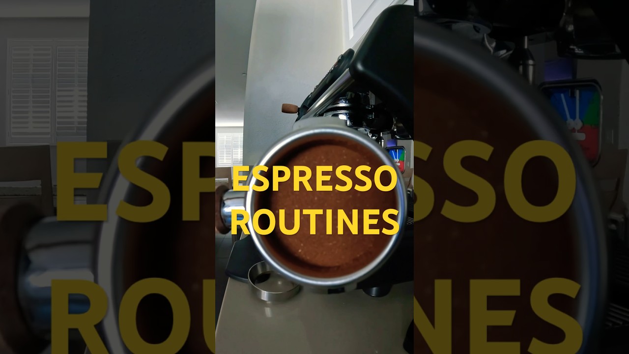 ESPRESSO ROUTINES | LUCCA A53, LA SPAZIALE S1