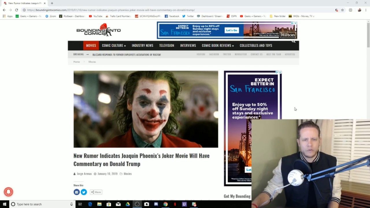 Orange Man Bad - Joaquin Phoenix's Joker Movie To Focus On Trump