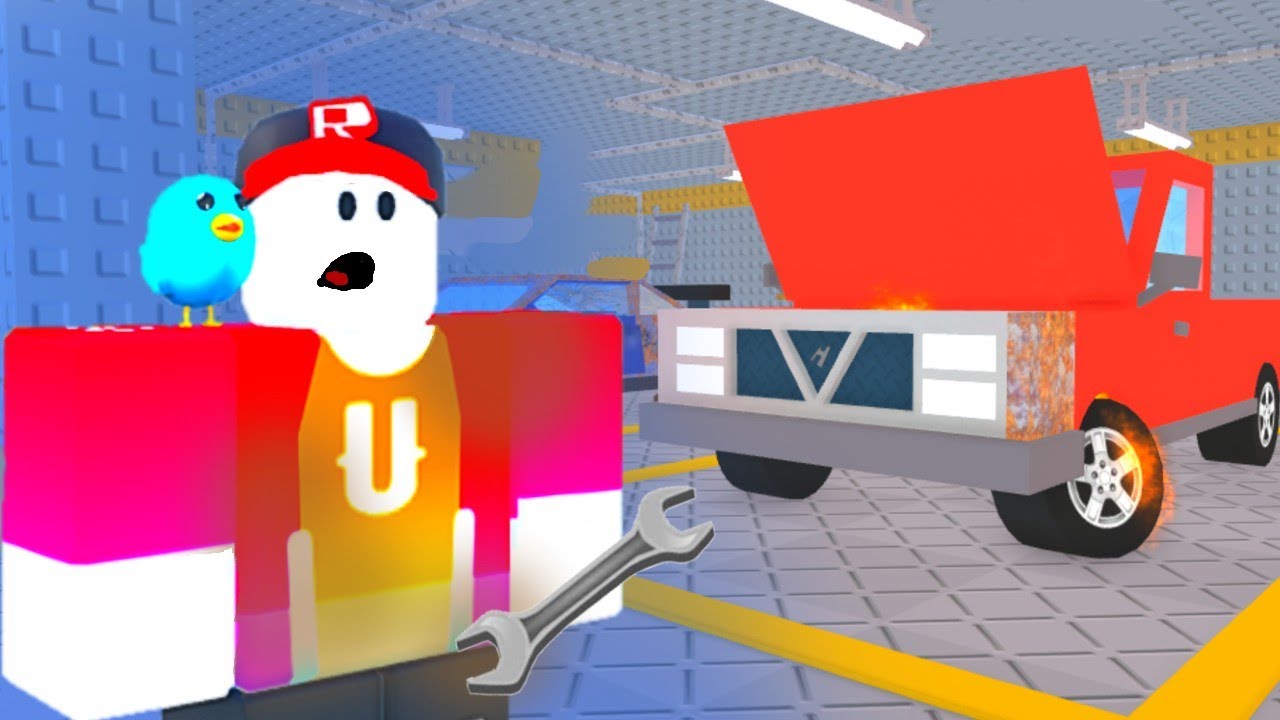 Я дал 1000 Робуксов за автосервис  в Roblox! 