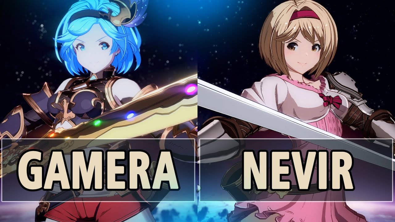 GBVSR: Gamera (Djeeta) Vs NEVIR (Djeeta) | High Level Gameplay.