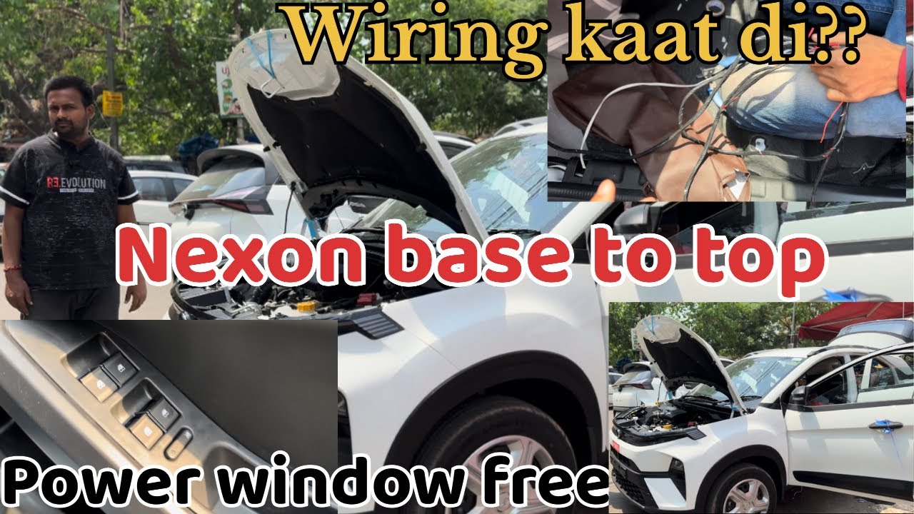 2024 Tata nexon facelift modification || tata modification expert || fully coupler work ||9899218587