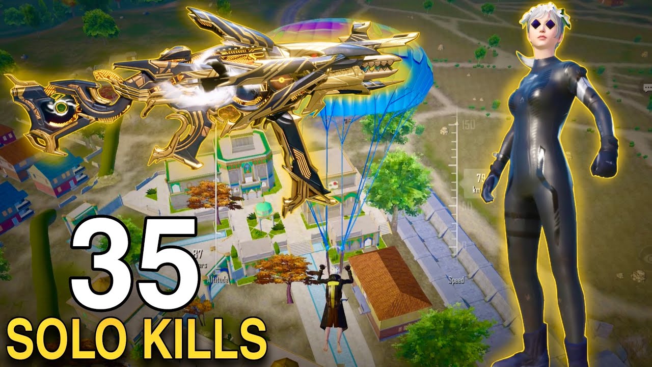 35 😱Solo kills OMG !!Solo Vs Squad Gameplay! High kills gameplay !￼