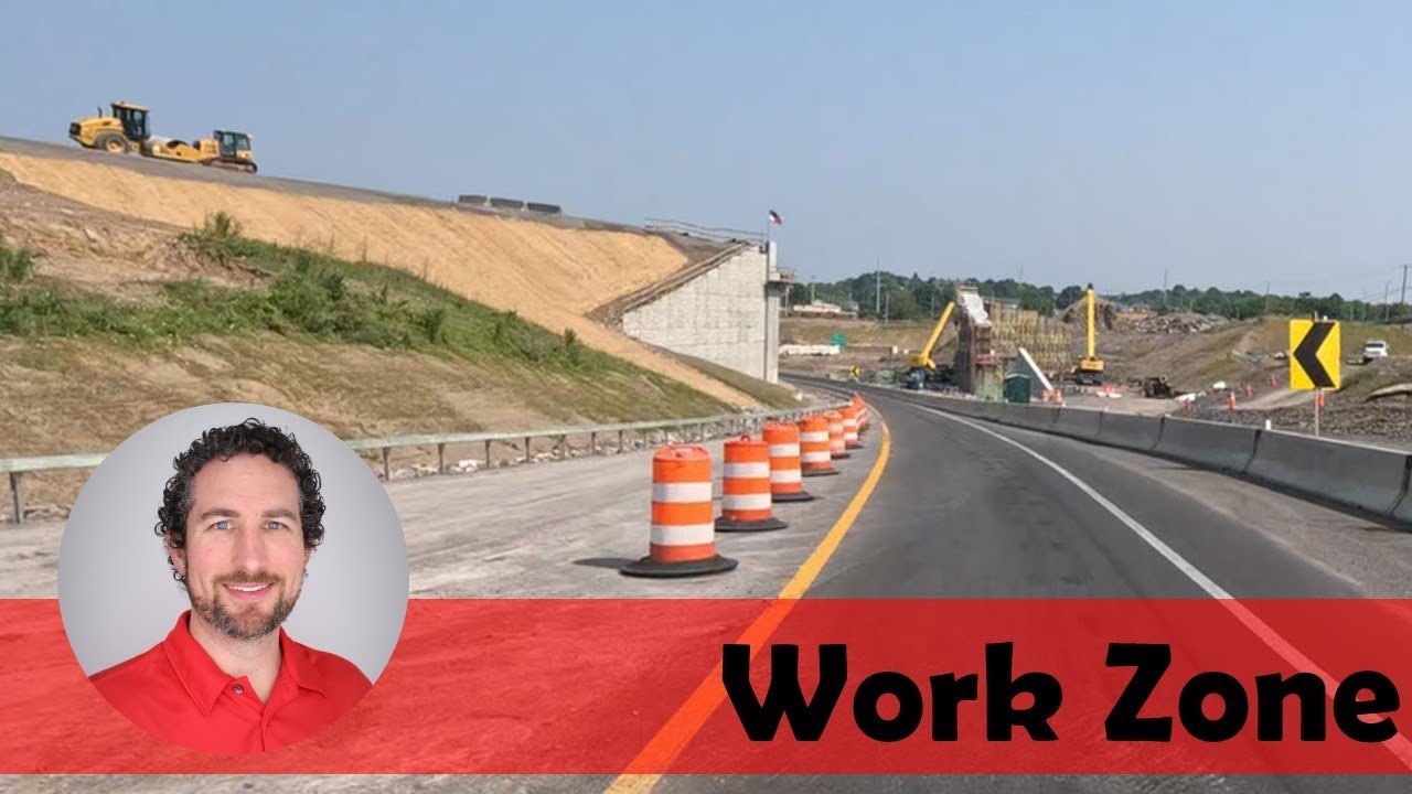 I-81 Work Zone in Syracuse, New York