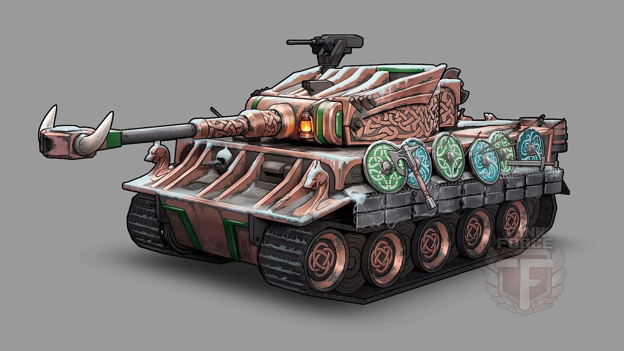 Tank Force: Fully upgraded Jotunfang MK3 - 0% aim, 100% strategy