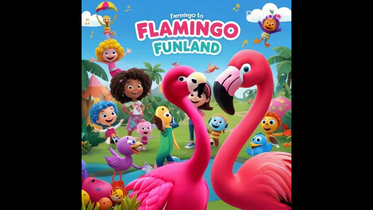 welcome to Flamingo Funland! 🌟  Hey, kids! 🦩 Get ready to dive