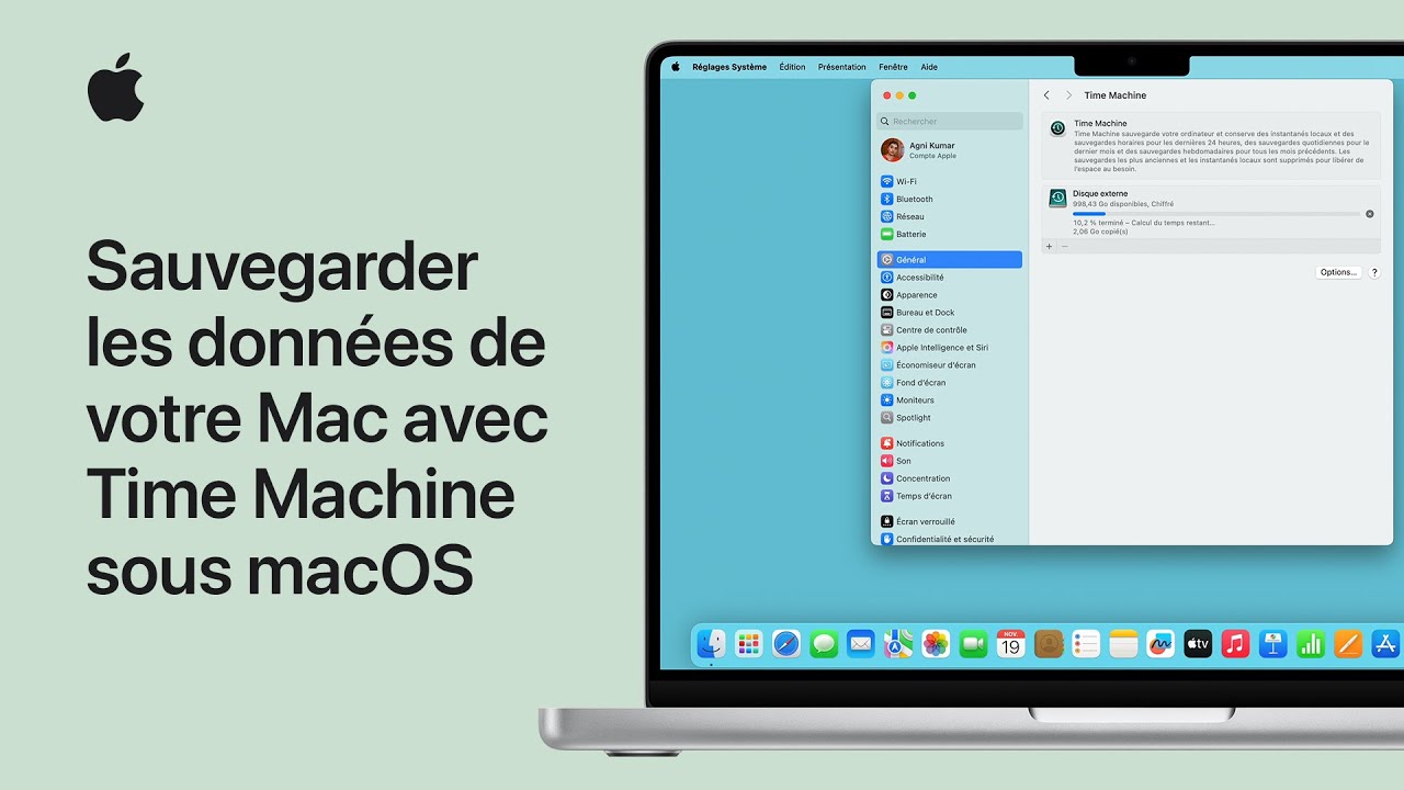 Sauvegarder les données de votre Mac avec Time Machine | Assistance Apple