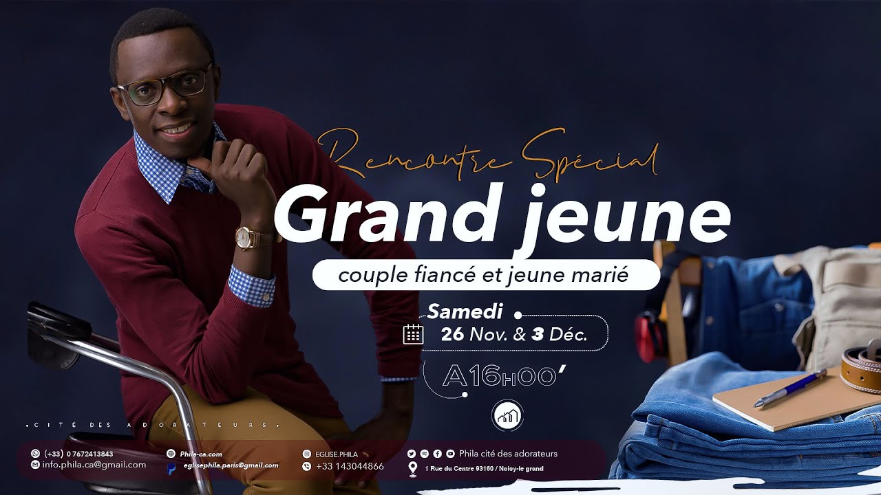 Rencontre Spéciale - Grands Jeunes, couples fiancés et jeunes mariés