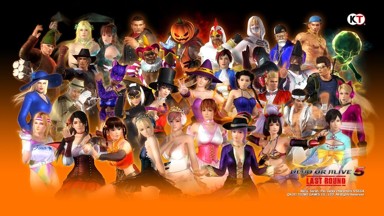 『DEAD OR ALIVE 5 Last Round』「みんなのハロウィン2017」紹介ムービー