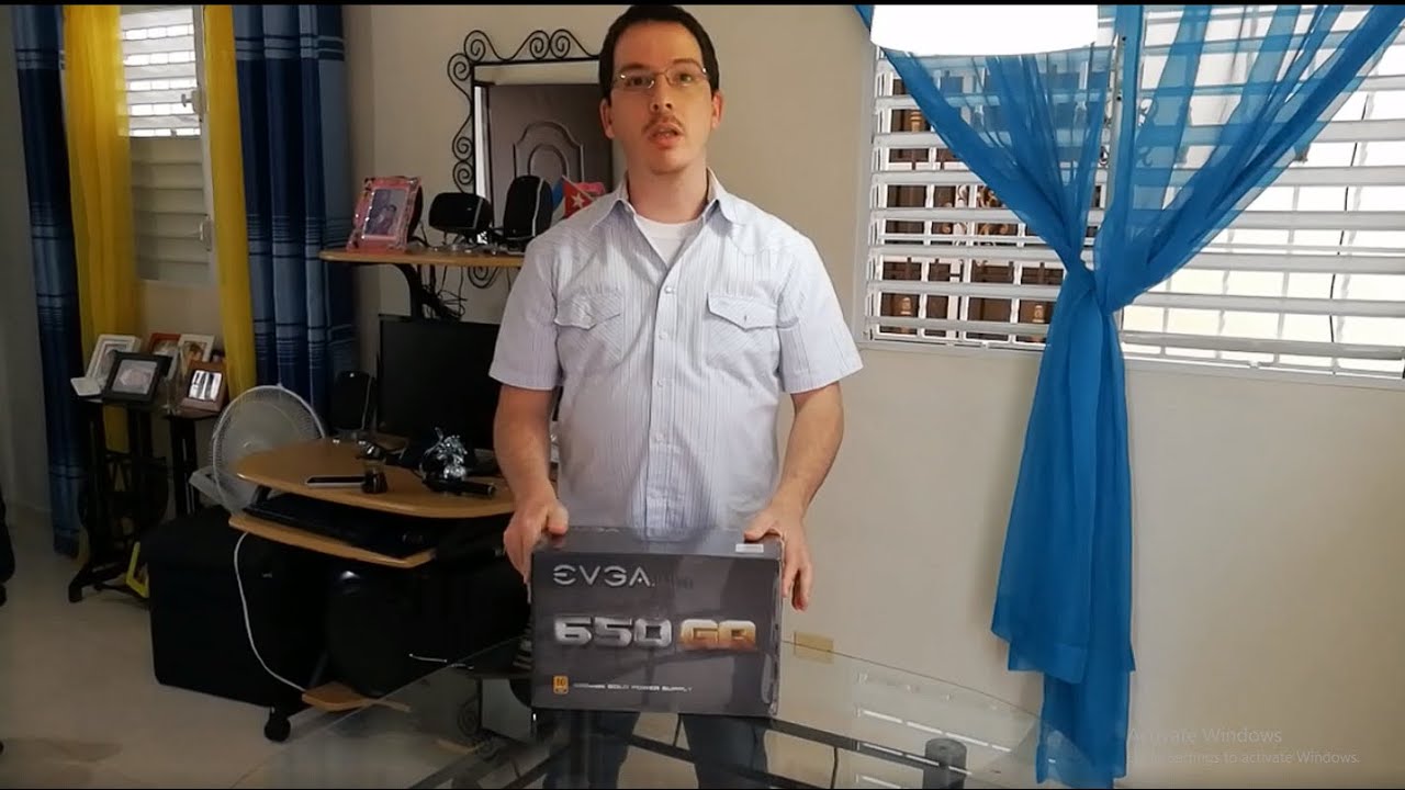 EVGA 650 GQ UNBOXING EN ESPAÑOL, FUENTE DE PODER o POWER SUPPLY