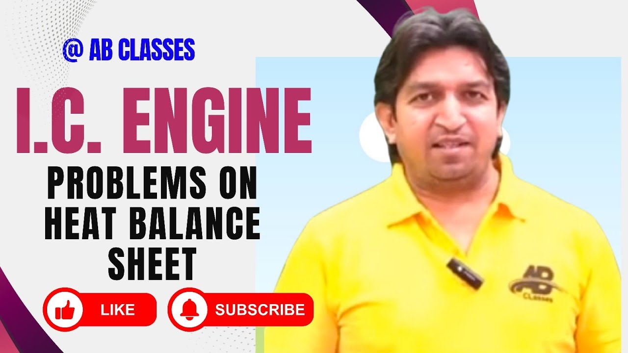 Heat balance sheet numerical ic engine, heat balance sheet problems ic engine