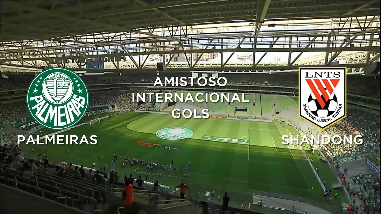 Gols - Palmeiras 3 x 1 Shandong Luneng - Amistoso Internacional - 17/01/2015