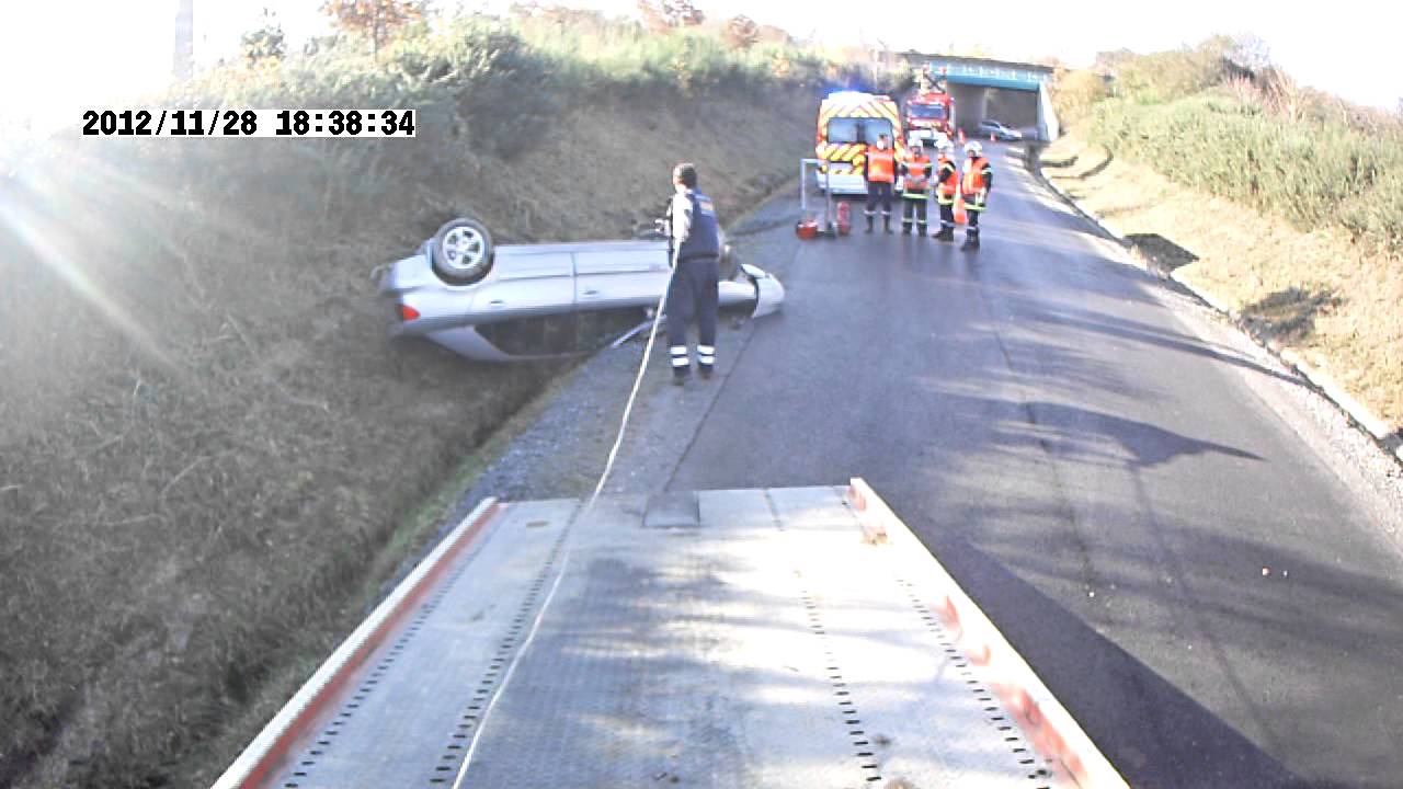 Dépannage Auto 44 / retournement véhiclule sous rocade Redon