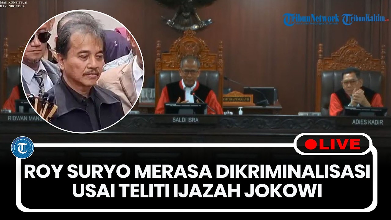 🔴LIVE: Roy Suryo Merasa Dikriminalisasi usai Teliti Ijazah jokowi