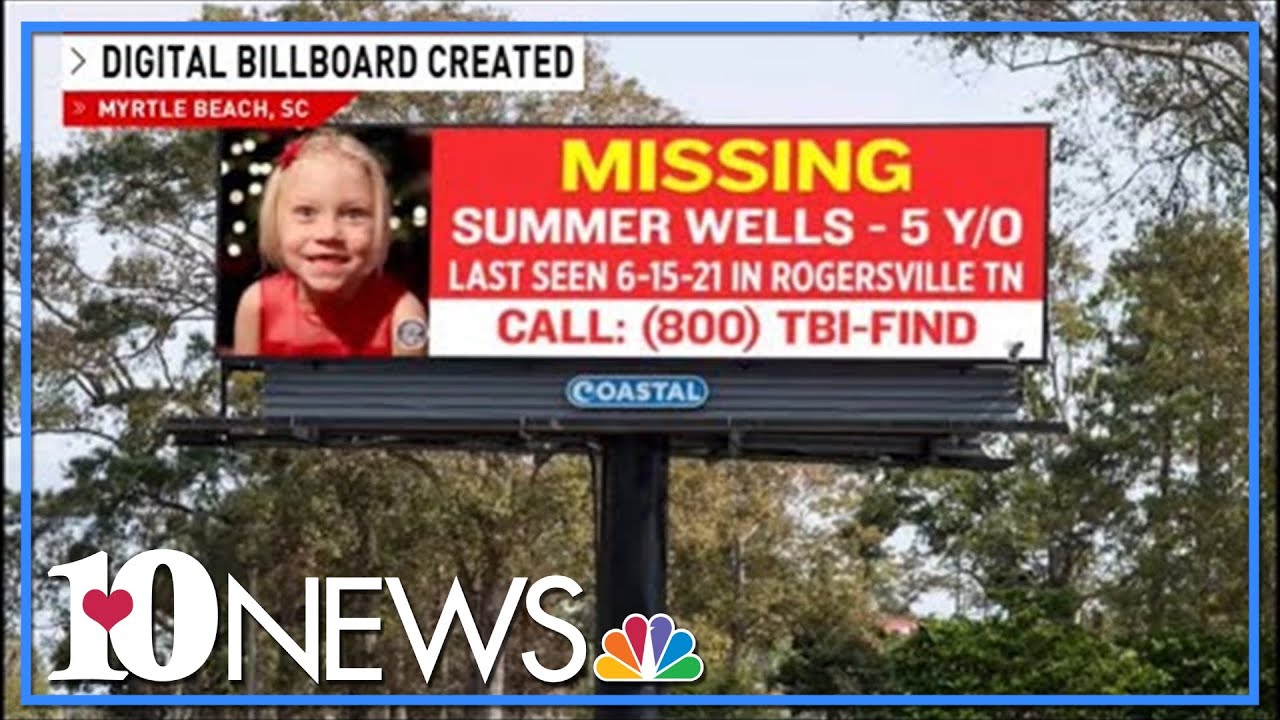 TBI gives update as search for missing 5-year-old Summer Wells enters day 9