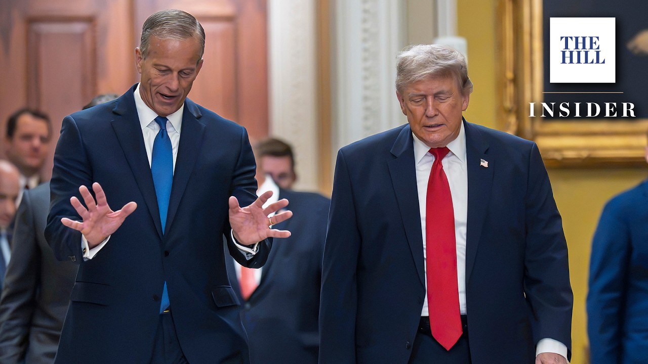 Тьюн дает отпор на фоне недовольства Трампа Сенатом | THE HILL EDITOR'S CALL