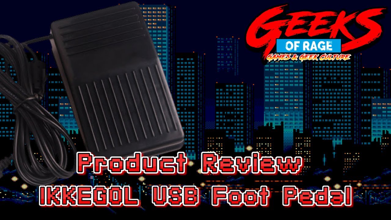 IKKEGOL USB Foot Pedal Review For Speedrunning! | Cheap Foot Pedal On Amazon!