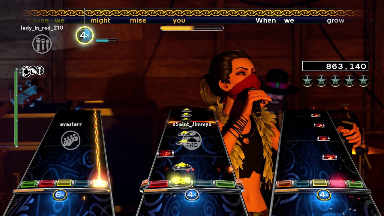 Rock Band 4 - Radio Ga Ga - Queen - Full Band [HD]