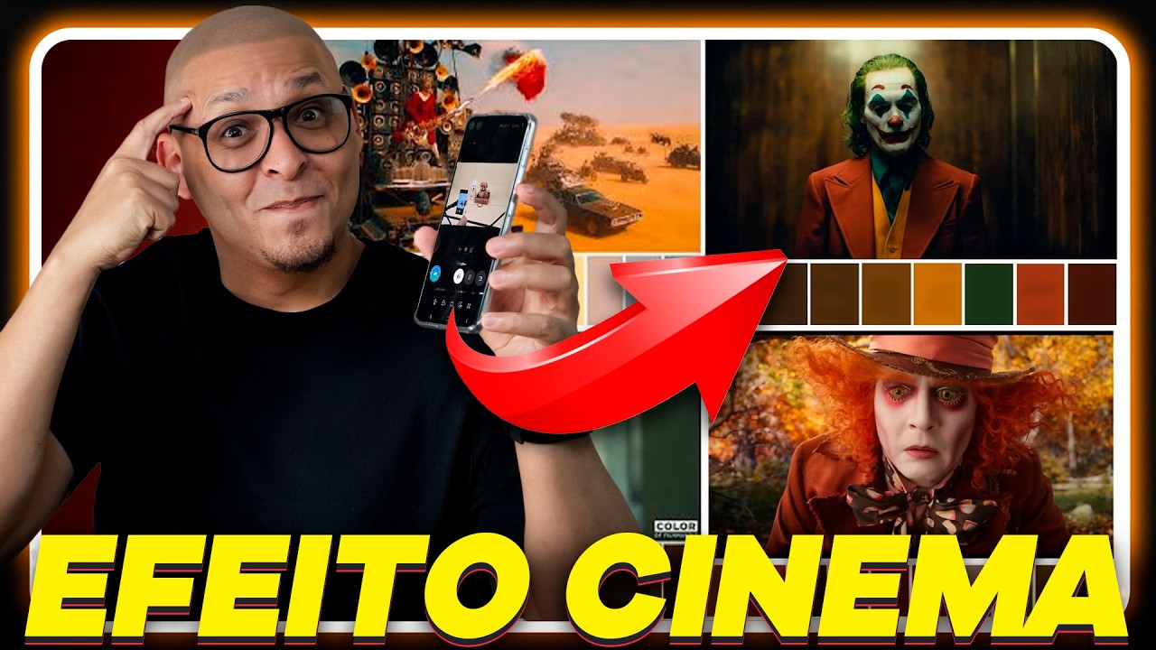Edite RÁPIDO no Celular no ESTILO PROFISSIONAL! Vídeo e foto!