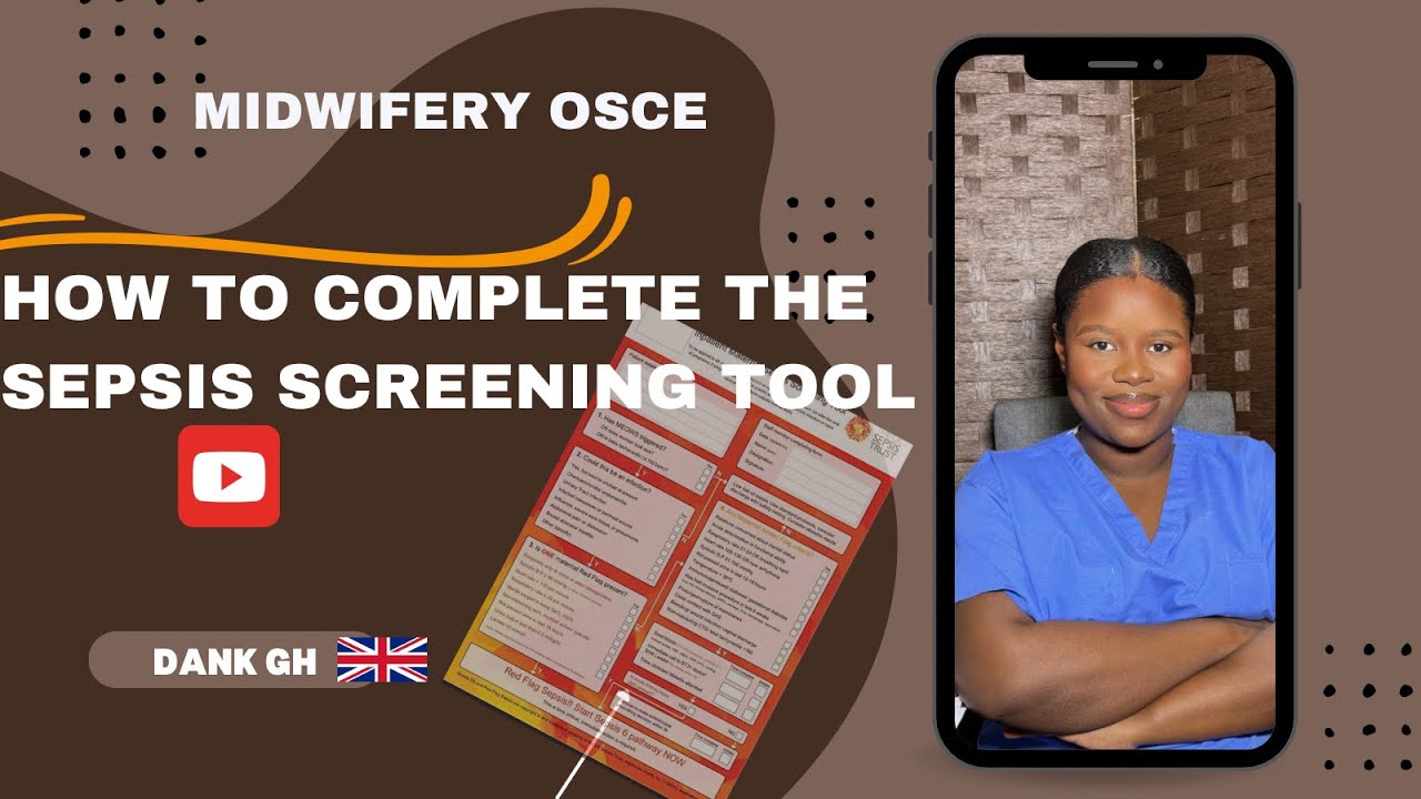 SEPSIS SCREENING TOOL/MIDWIFERY OSCE/TOC/SEPSIS 6/ UPATED /
