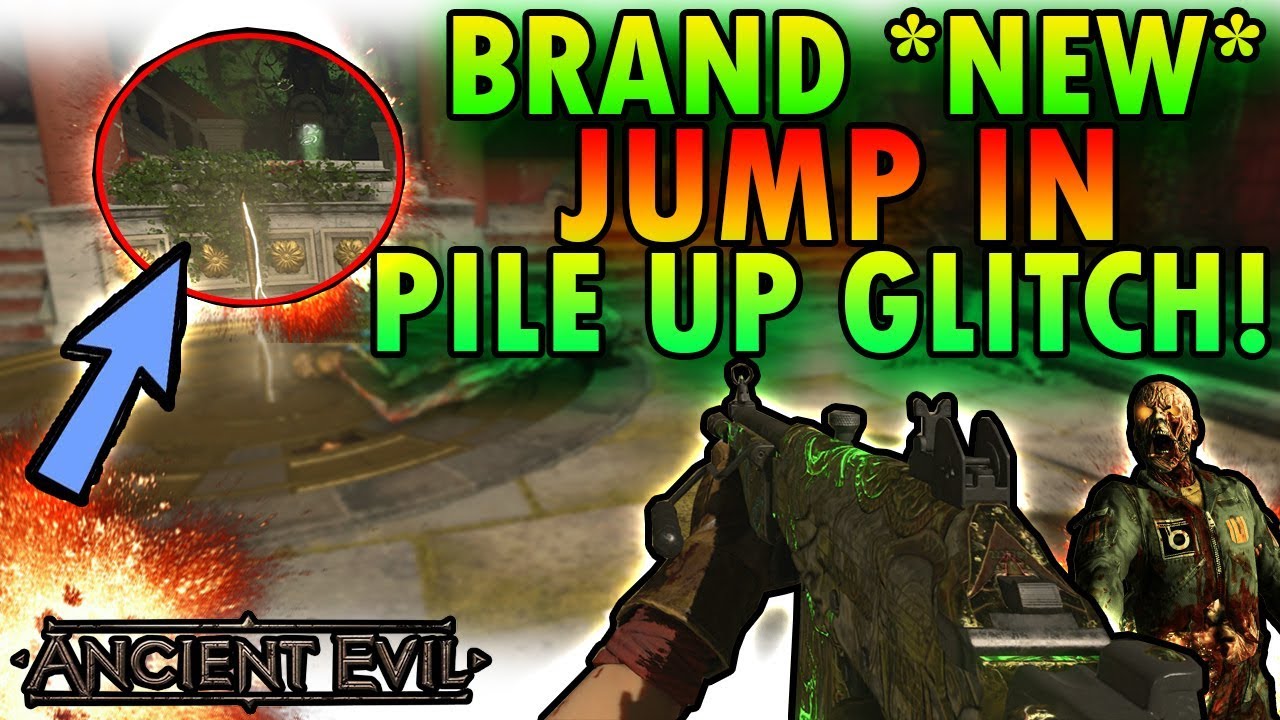 BRAND *NEW* SOLO ANCIENT EVIL JUMP IN PILE UP GLITCH!!(BO4 GLITCHES)