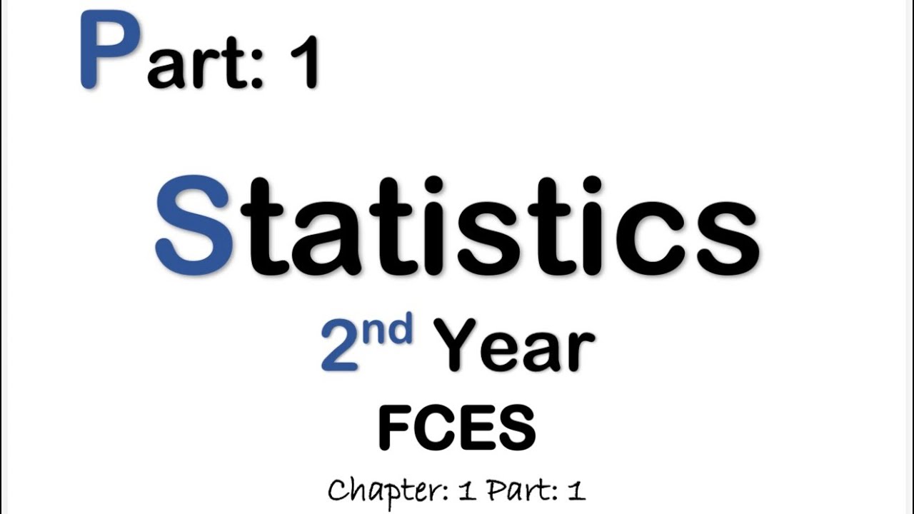 Statistics - Ch: 1 - Part: 1 “Describing Data Graphical” 
