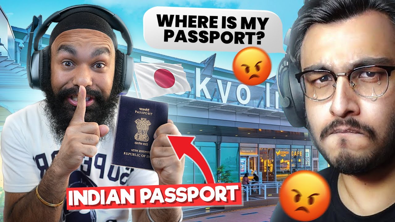 STEALING RAWKNEE KI INDIAN PASSPORT IN JAPAN PRANK GONE WRONG 😱 | FIGHT KARDI