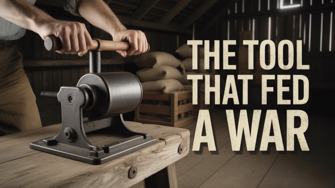 The WWII Survival Tool That Fed Families When Power, Fuel, and Supply Chains Failed.