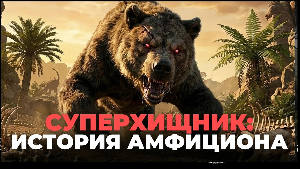 Амфицион: Главный СУПЕРХИЩНИК Кайнозойской эры / СобакаМедведь