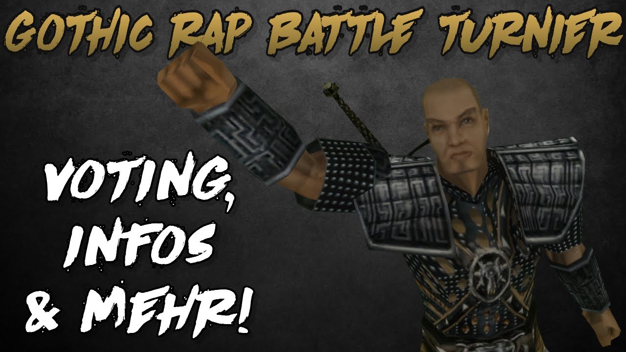 GOTHIC RAP BATTLE TURNIER - INFOVIDEO • GRBT