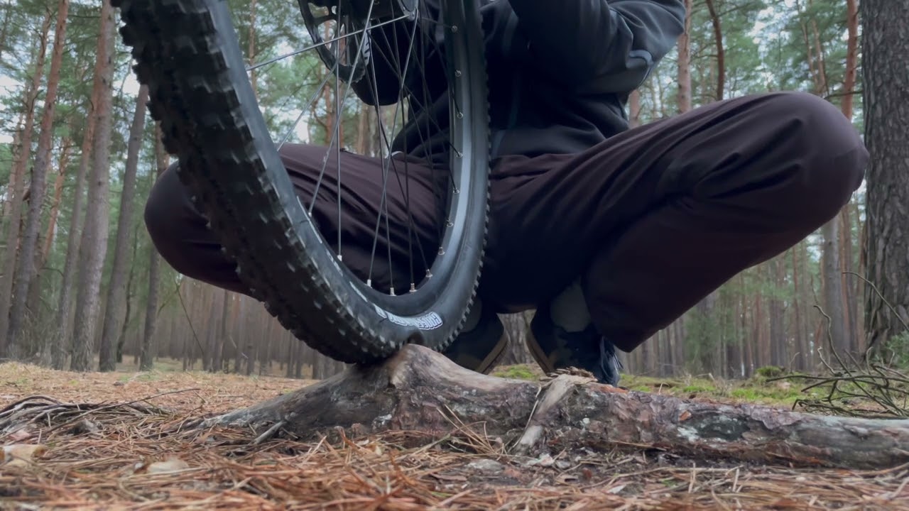 Front tire deflation
