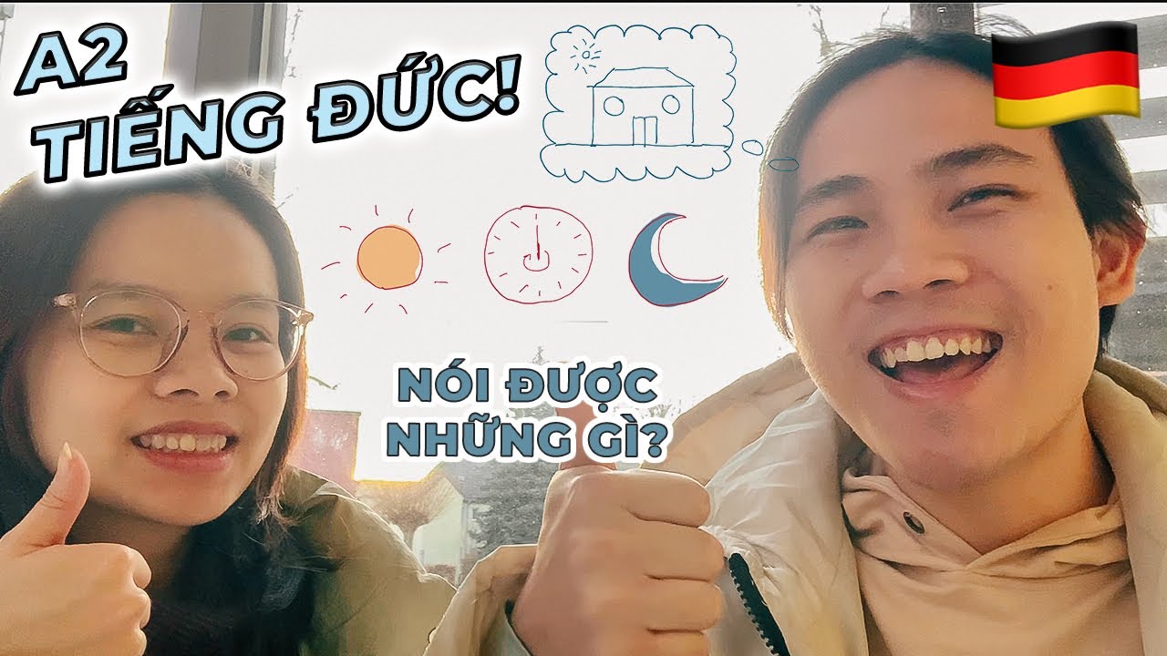 Tiếng Đức trình độ A2 tụi mình nói được gì? | Deutsch A2 Sprechen: Mein Traumhaus, Tagesablauf
