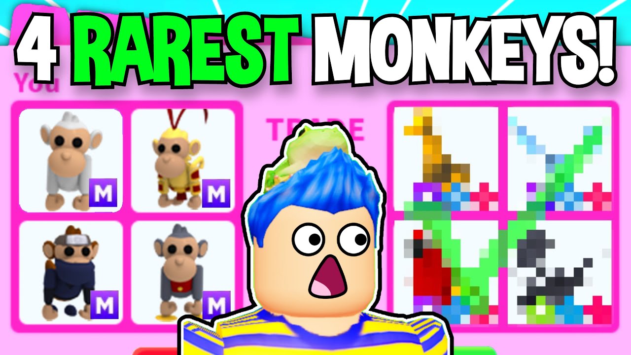 Trading The *4 RAREST* MEGA MONKEYS In Adopt Me!! *RICH* Roblox Adopt Me Trades (TRADE PROOFS)
