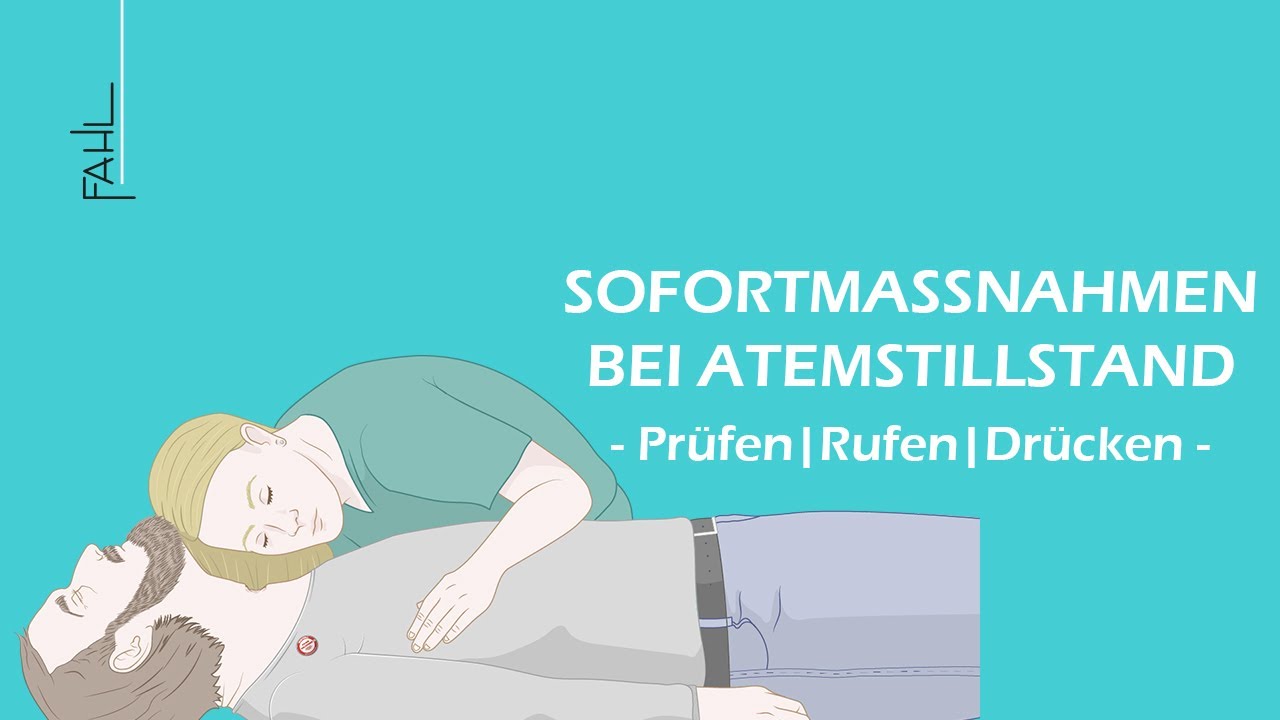 Sofortmaßnahmen bei Atemstillstand | Animation | Fahl Medizintechnik-Vertrieb GmbH