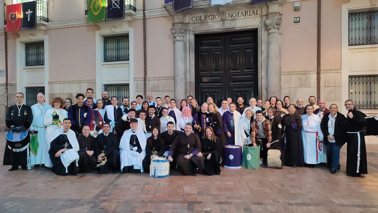 Piquete de Honor en el Acto del Sepulcro el Sábado Santo de 2023. Semana Santa Zaragoza.