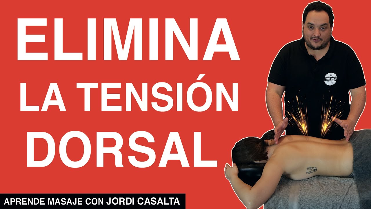 ❌ Cómo dar un MASAJE relajante de ESPALDA (Dorsal)