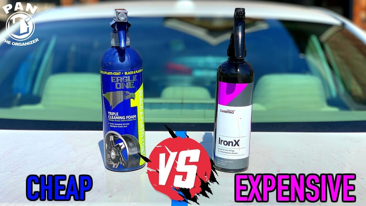 CHEAP vs EXPENSIVE : IRON REMOVERS !! (Eagle One VS CarPro)