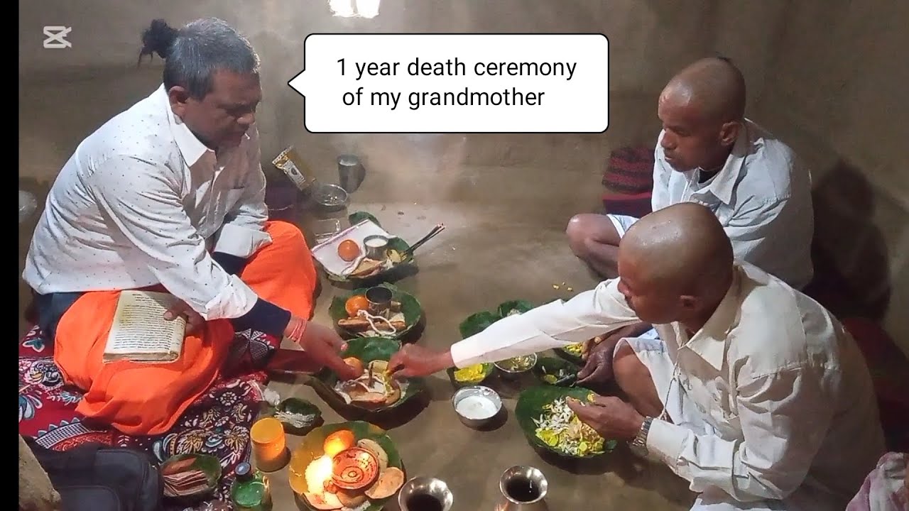 In my home today is my grandmother 1 year dead ceremony