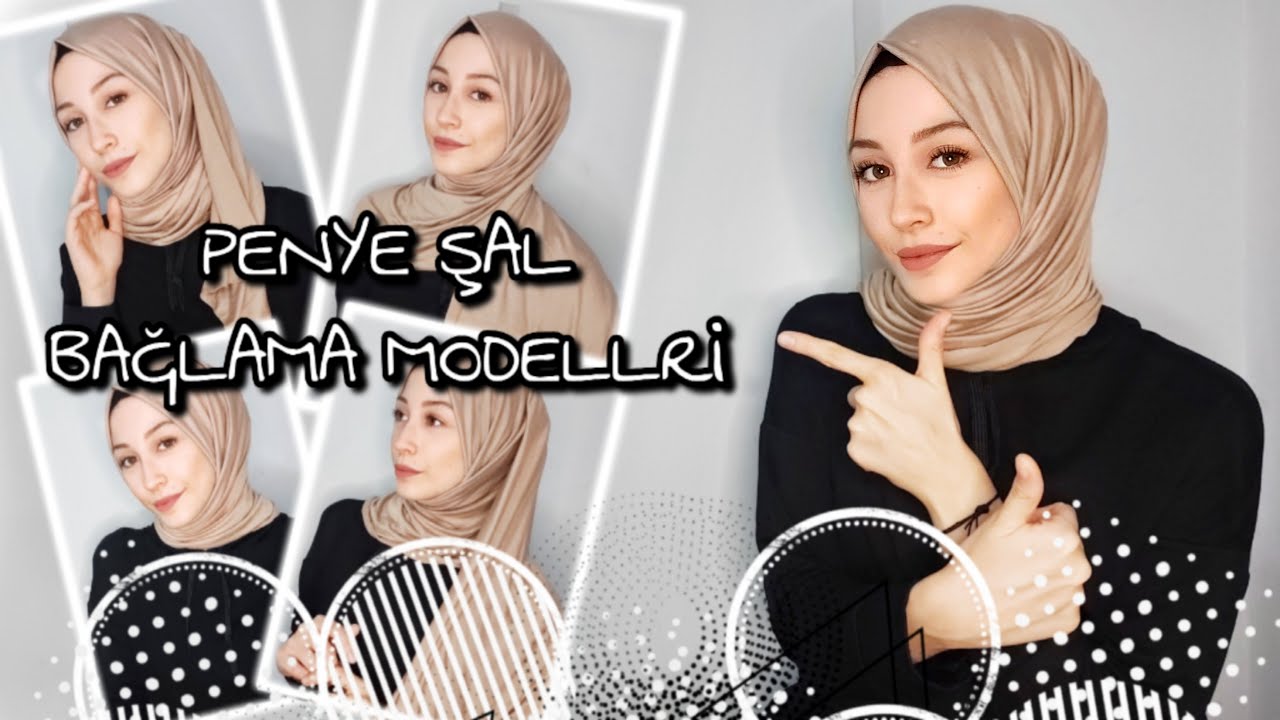 Penye Şal Nasıl Bağlanır ? | Şal Modelleri | Şal bağlama | Hijab tutorial 🧕🏻