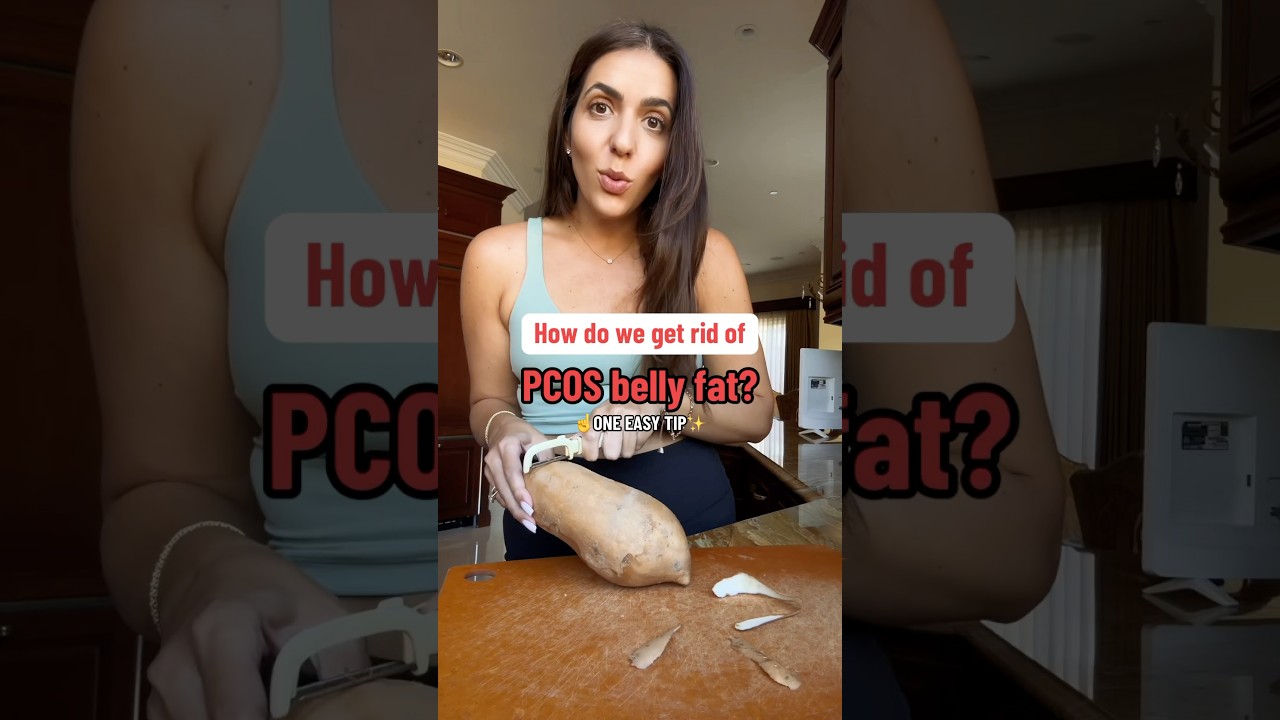 How to get rid of PCOS belly fat #pcos
