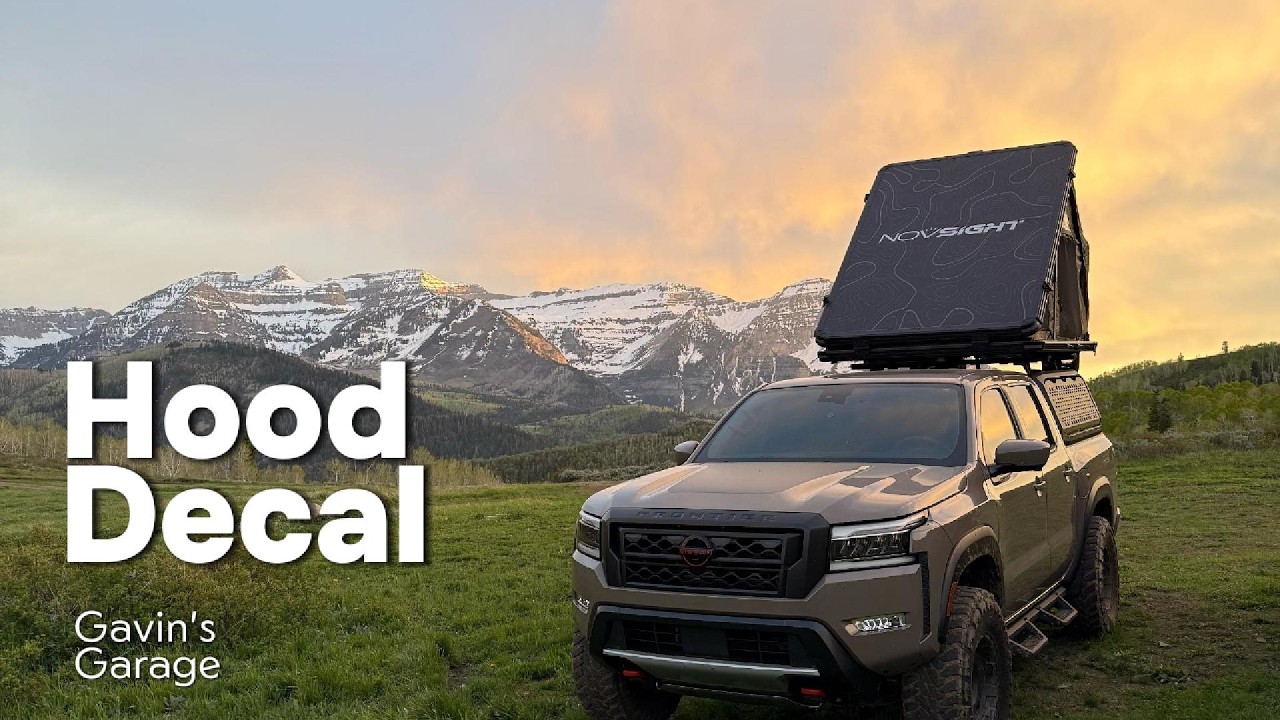 How to Apply a Hood Decal on a Truck | Step-by-Step DIY