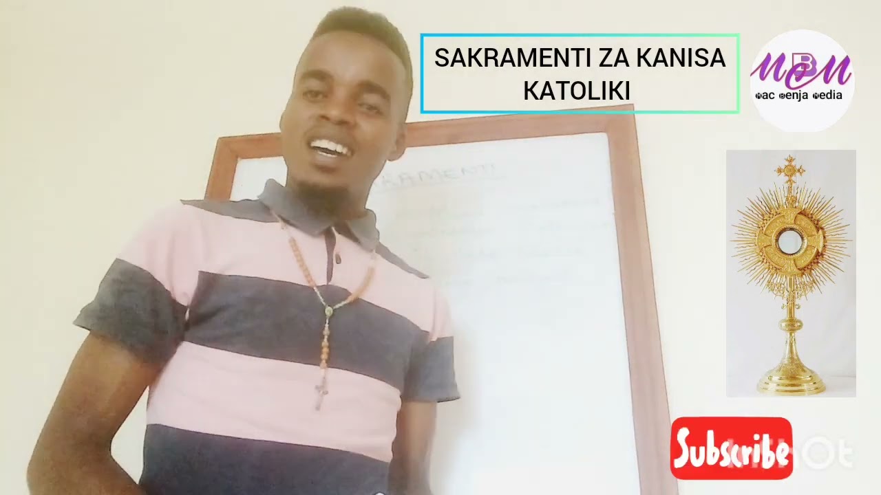 SAKRAMENTI za kanisa katoliki.